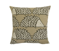 Thumbnail for Scion - Spike - Mink - Cute Geometric Hedgehog Cushion Cover Handmade Throw Pillow Designer Home Decor