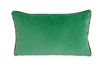 Thumbnail for Stunning Jade Velvet Cushion Covers Decorative Pillow Contrast Piped