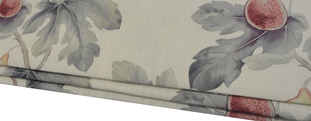 Sanderson - Harvest Fig - Chalk and Orchid - Professionally Made Roman Blind Made to Measure