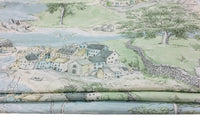 Thumbnail for Sanderson - Sea Houses - Tidewater Blue - Professionally Made Roman Blind Made to Measure