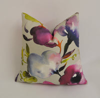 Thumbnail for Voyage - Burilda - Lotus - Stunning Floral Cushion Cover Throw Pillow Designer Home Décor