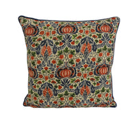 Thumbnail for William Morris - Little Chintz - Indigo / Carmine - Cushion Cover Throw Pillow Designer Home Decor