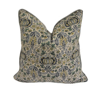 Thumbnail for William Morris - Little Chintz - Blue / Fennel - Cushion Cover Throw Pillow Designer Home Decor