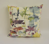 Thumbnail for Prestigious - Al Fresco - Jewel - Abstract Faded Watercolour Botanical Cushion Cover - Handmade Throw Pillow Designer Home Decor