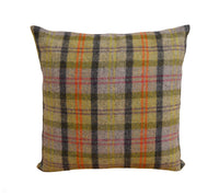 Thumbnail for Art Of The Loom  - Oban Plaid - Celtic Thistle - Timeless Versatile Sustainable Wool Designer Cushion Cover - Luxury Throw Pillow - Handmade