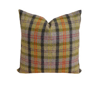 Thumbnail for Art Of The Loom  - Oban Plaid - Celtic Thistle - Timeless Versatile Sustainable Wool Designer Cushion Cover - Luxury Throw Pillow - Handmade