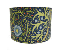 Thumbnail for William Morris - Seaweed - Cobalt / Thyme - Lampshade Stunning Handmade