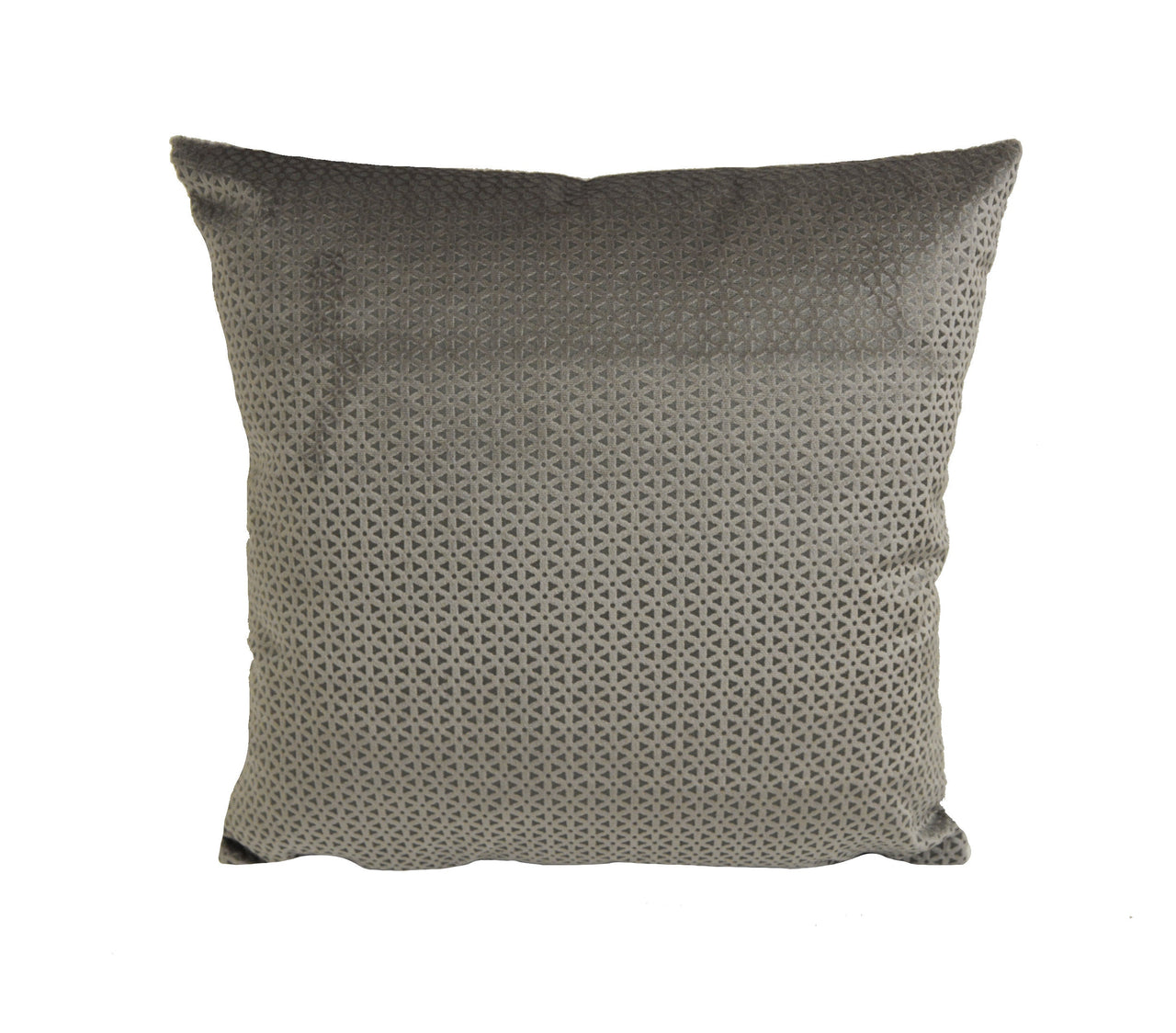 Studio G - Loreto - Taupe - Lovely Textured Velvet Cushion Cover Throw Pillow Designer Home Decor