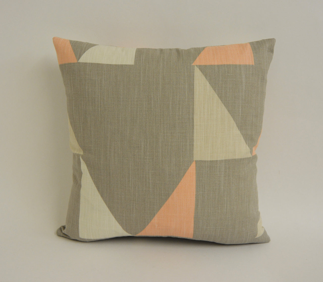 Scion - Modul - Blush / Parchment / Dove -  Stylish Geometric Cushion Cover - Handmade Throw Pillow - Designer Home Decor Pillow Cover