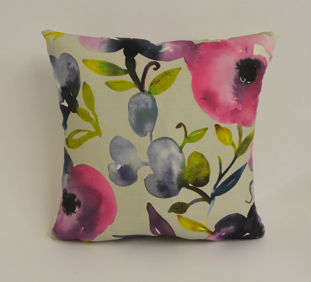 Voyage - Burilda - Lotus - Stunning Floral Cushion Cover Throw Pillow Designer Home Décor