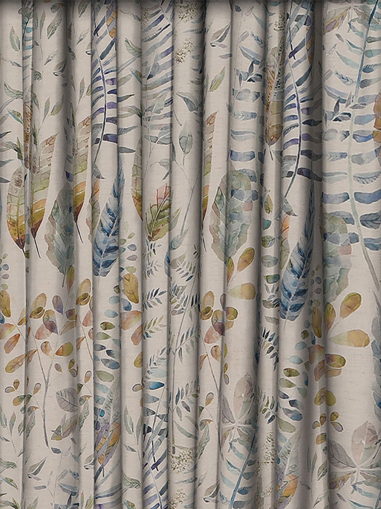 Voyage Decoration - Kenton - Skylark / Pomegranate - Made to Measure Curtains + buy by the metre