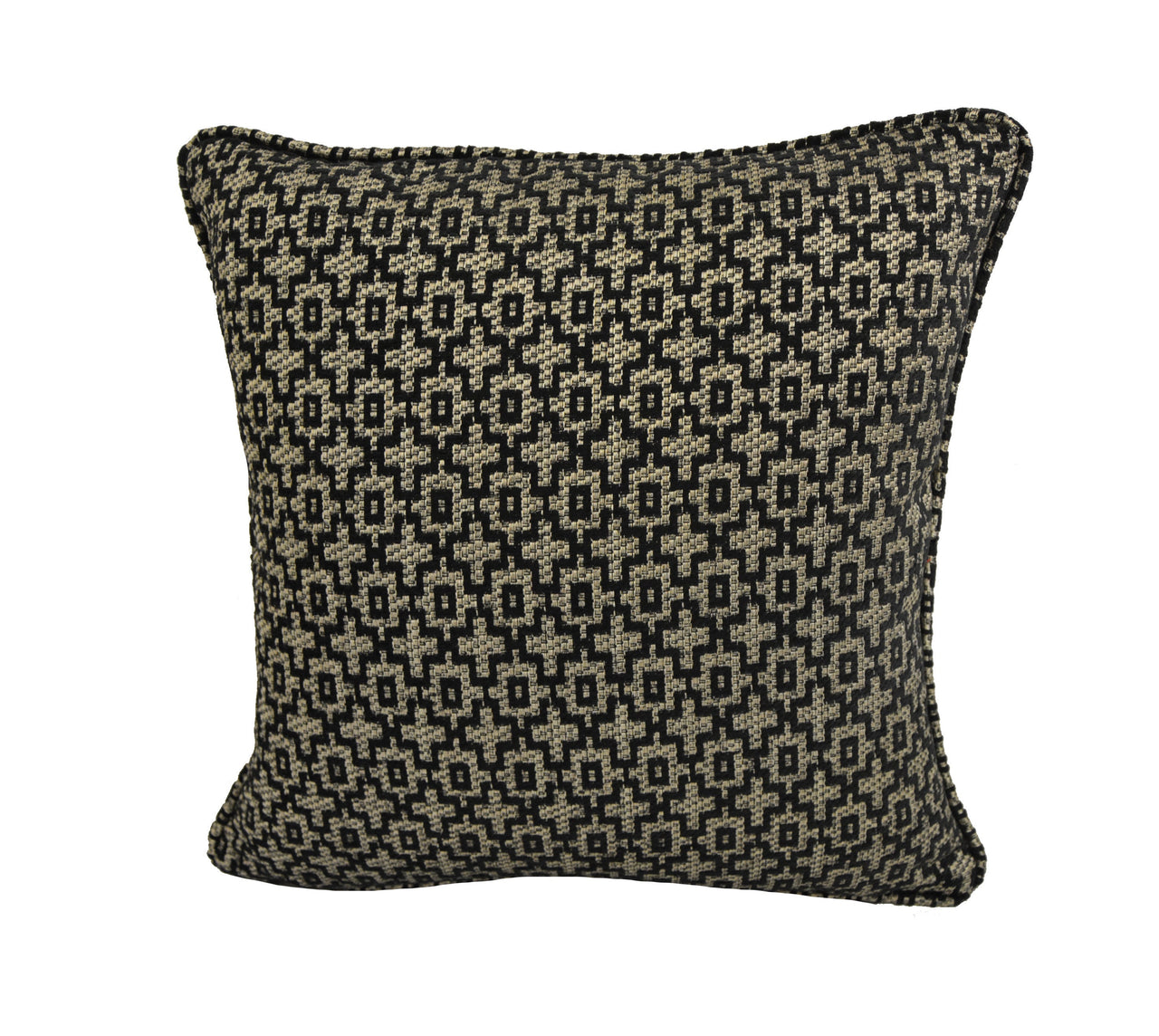 Clarke and Clarke - Mansour - Charcoal - Stunning Chenille Cushion Cover Throw Pillow Designer Home Decor