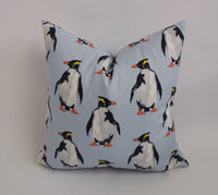 Thumbnail for Prestigious Textiles - Penguins - Ocean - Cushion Cover Pillow Throw Designer Home Decor