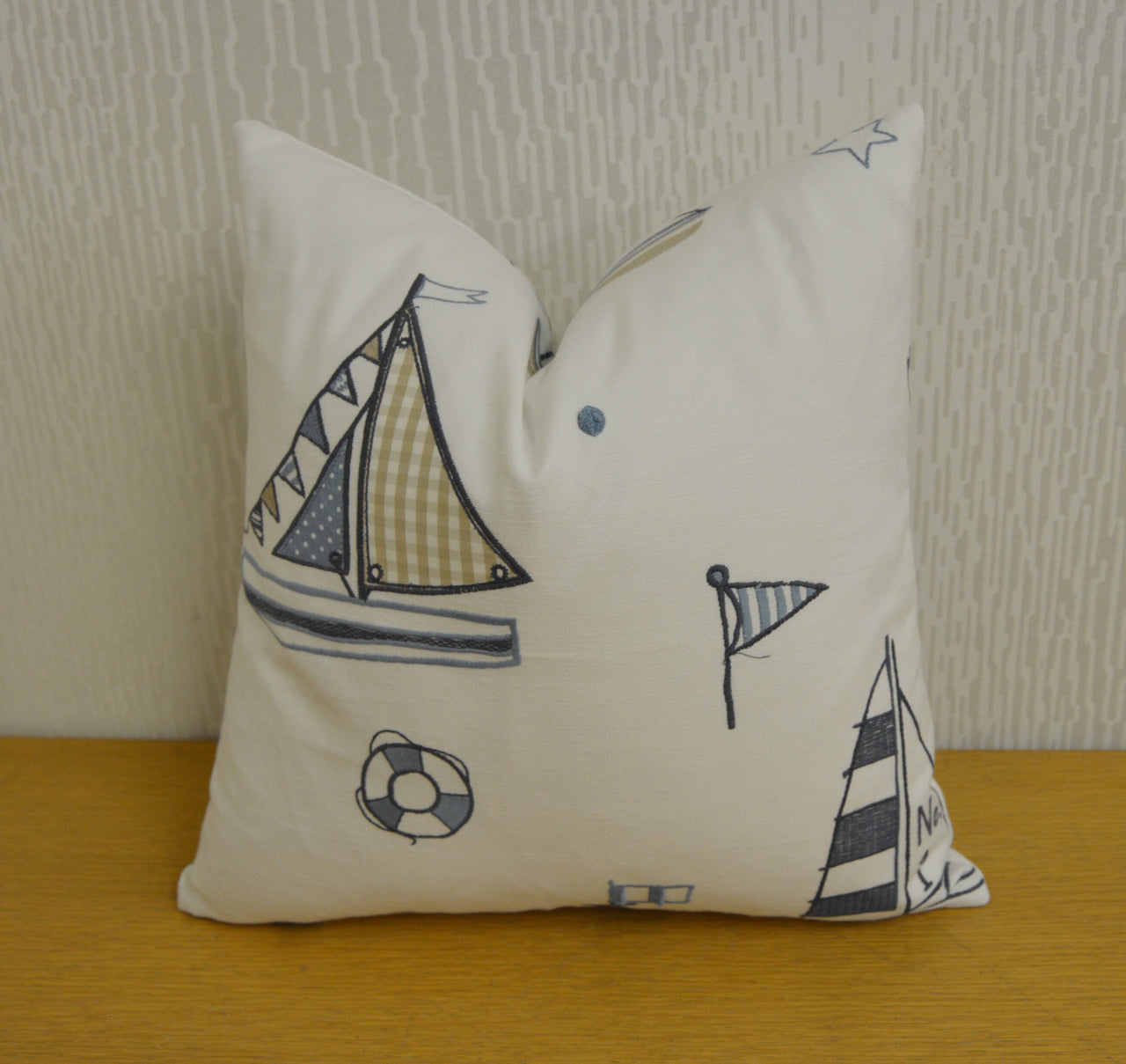 Prestigious Textiles - Regatta - Denim - Stunning Designer Cushion Cover Home Decor Throw Pillow