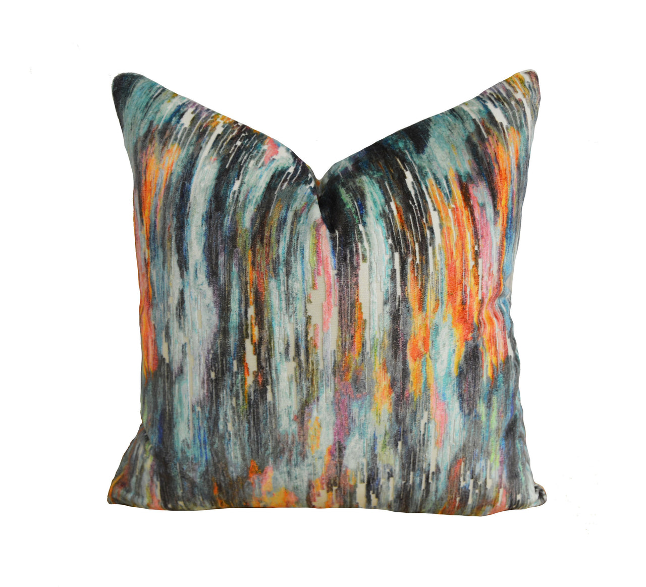 Clarke & Clarke - Umbra - Multi - Sumptuous Designer Velvet Cushion Cover Throw Pillow Designer Home Decor