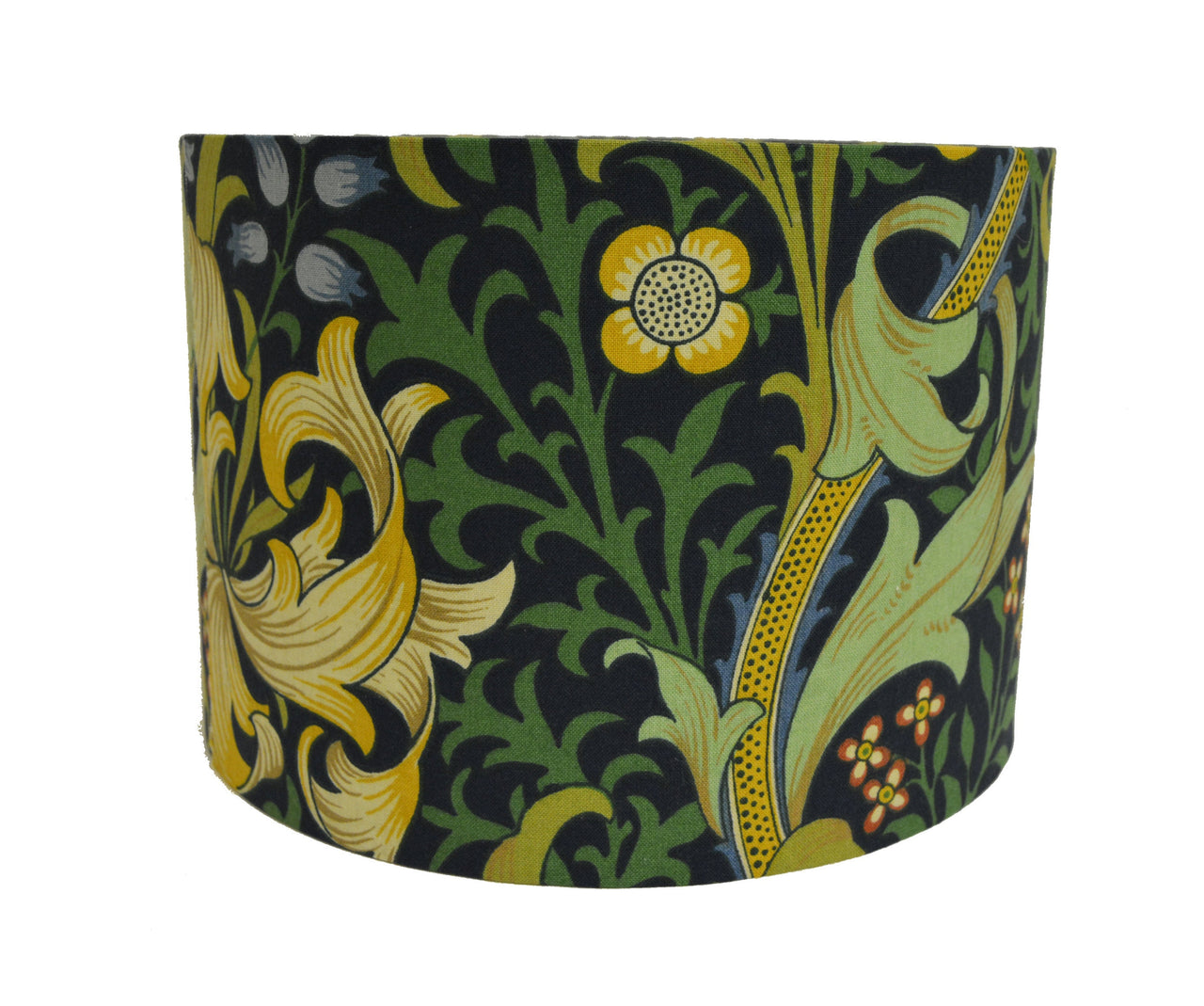 William Morris - Golden Lily - Midnight / Green - Lampshade Stunning Handmade