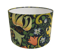 Thumbnail for William Morris - Golden Lily - Midnight / Green - Lampshade Stunning Handmade