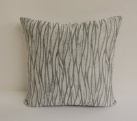 Thumbnail for Fryetts - Linear - Silver - Cushion Cover  Pillow Throw Stunning