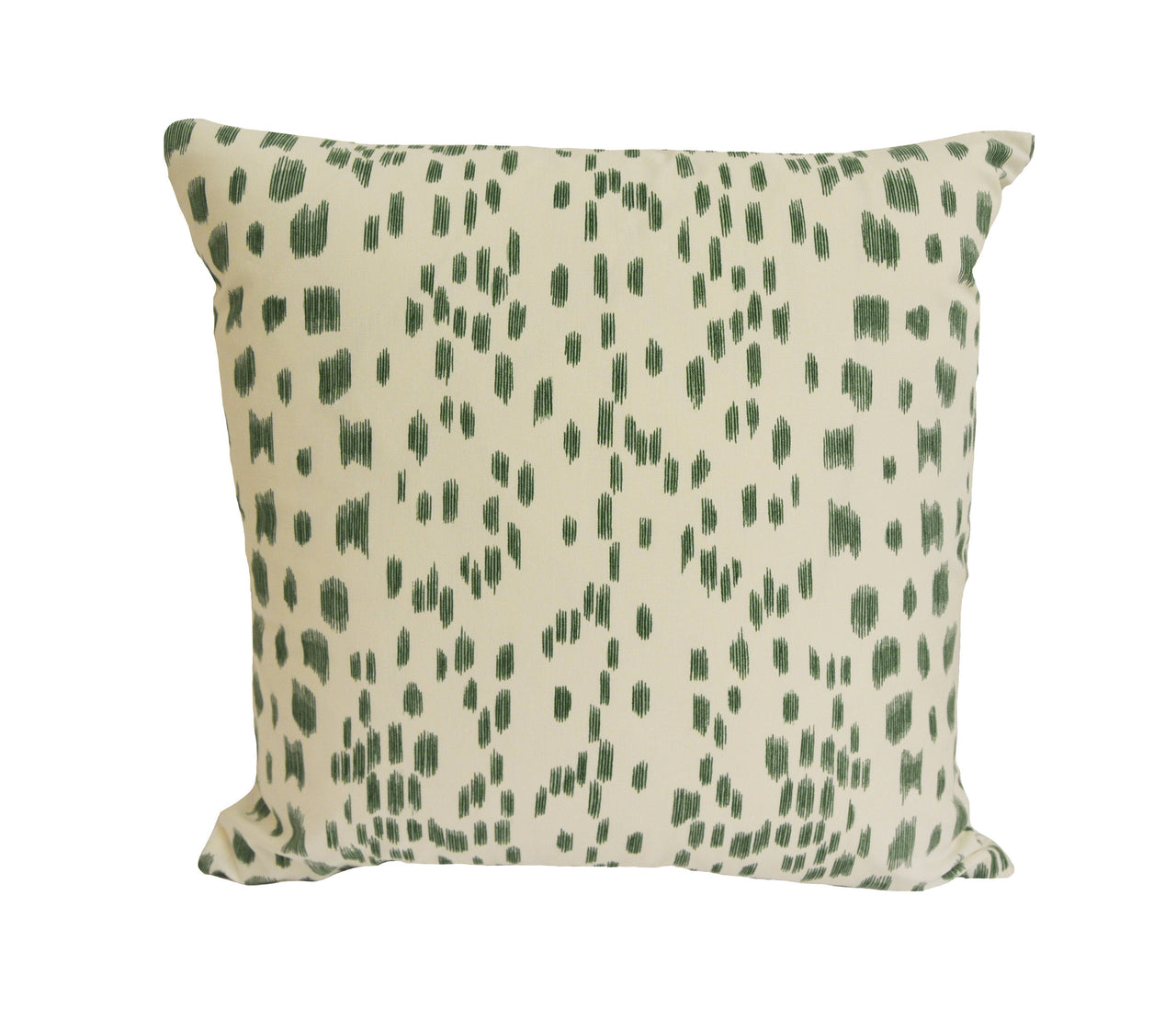 Brunschwig and Fils - Les Touches - Green - Luxurious Modern Animal Print Designer Cushion Cover - Luxury Throw Pillow - Handmade Home Decor