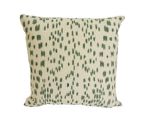 Thumbnail for Brunschwig and Fils - Les Touches - Green - Luxurious Modern Animal Print Designer Cushion Cover - Luxury Throw Pillow - Handmade Home Decor