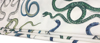 Thumbnail for Schumacher - Giove -  Emerald & Sapphire -  Made To Measure Professionally Made Roman Blind