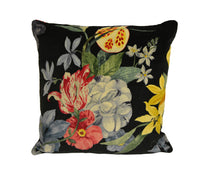 Thumbnail for Jane Churchill - Ipanema Velvet - Charcoal -  Beautiful Cushion Cover Home Decor Pillow Throw