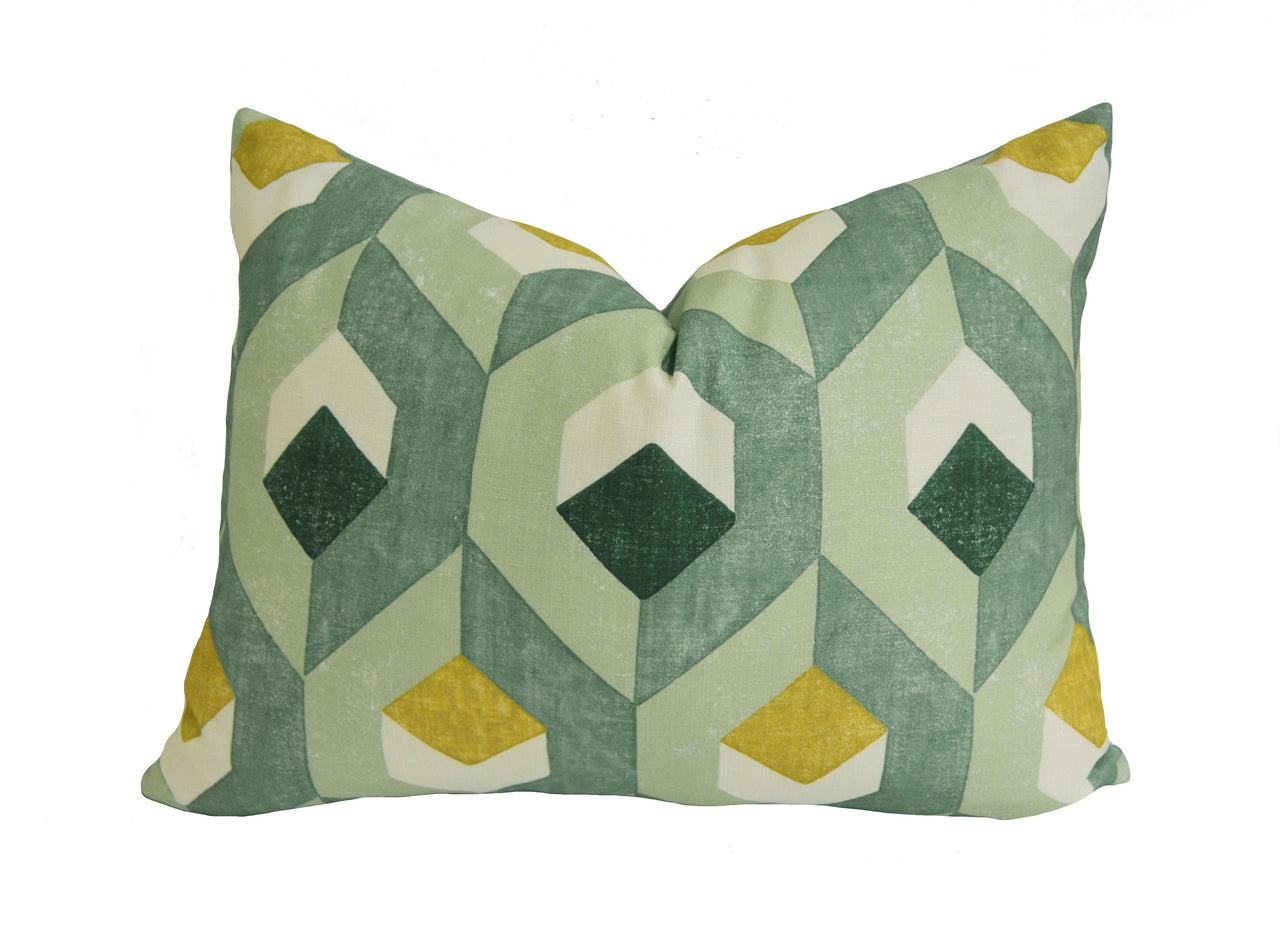 Camengo - Cordoba - Emeraude - Stunning Cushion Cover Pillow Throw