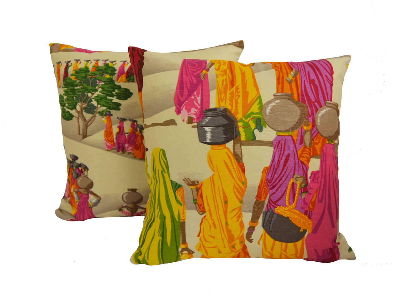 Manuel Canovas - Sari - Fuchsia - Cushion Covers Pillow Throws Beautiful Fabric