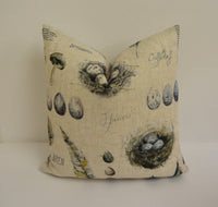 Thumbnail for Studio G - Eggs and Nests - Linen - Wonderful Spring Cushion Cover Throw Pillow Designer Home Decor