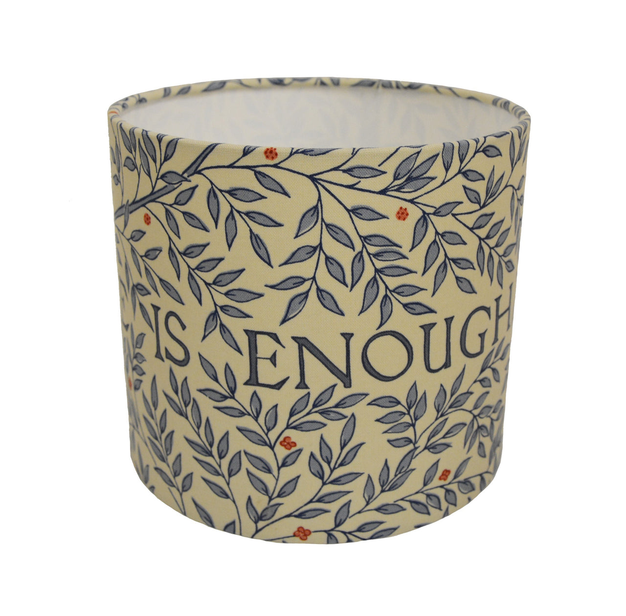 William Morris - Love is Enough - China Blue/Vellum - Lampshade Stunning Handmade