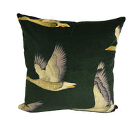 Thumbnail for Sanderson - Elysian Geese - Forest / Fig - Cushion Cover Throw Pillow Designer Home Decor Scatter Cushion