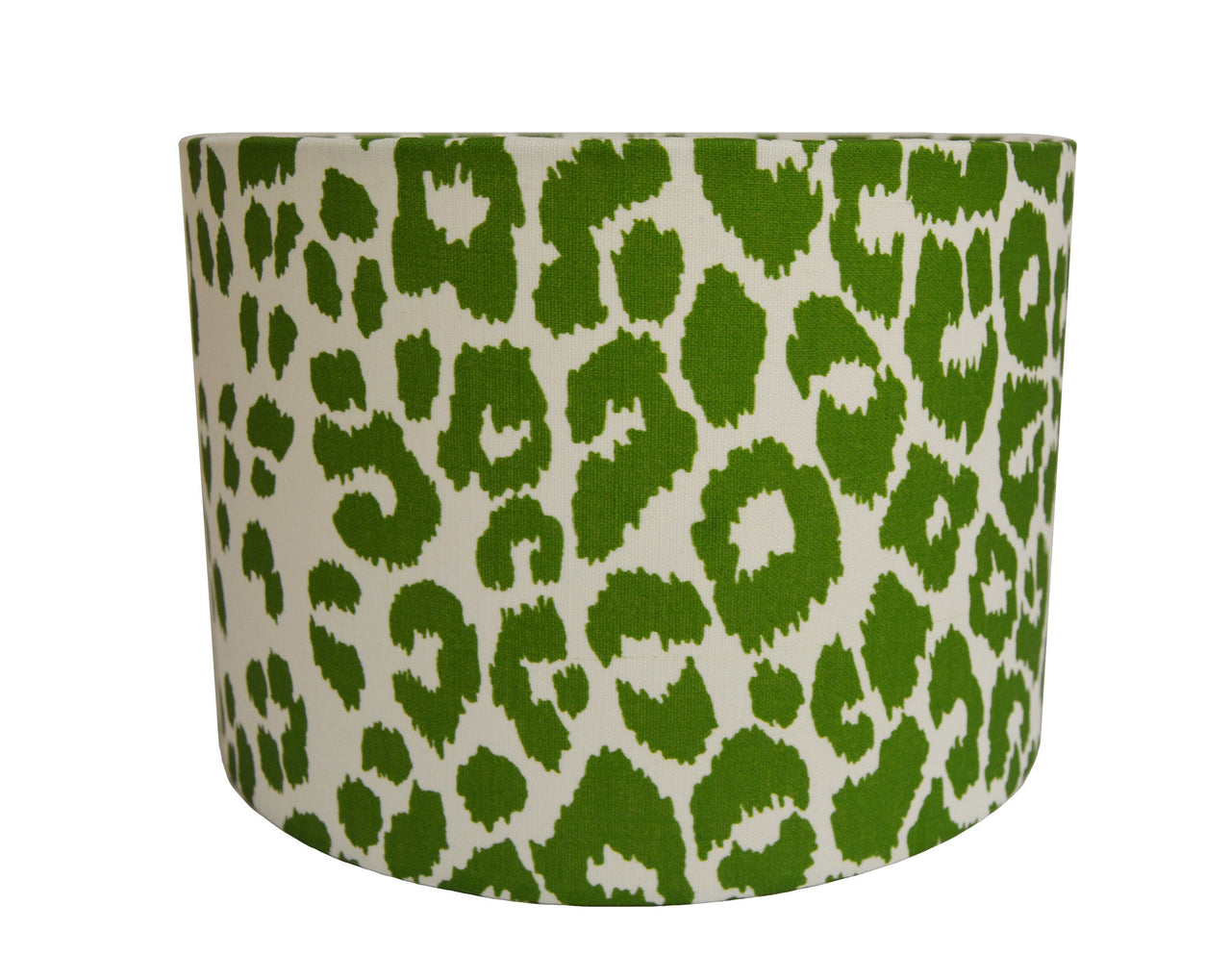 Schumacher - Iconic Leopard - Green - Lampshade Stunning Handmade