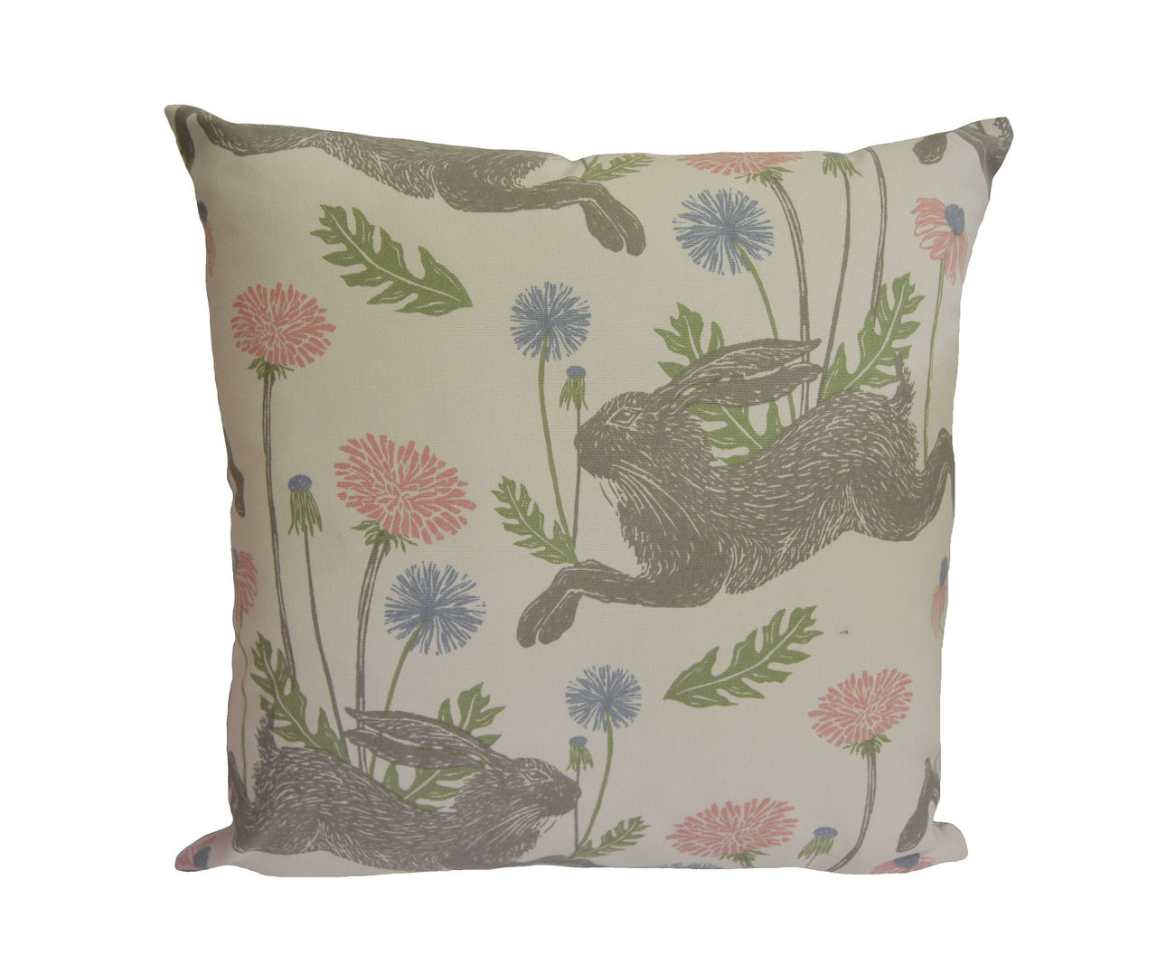 Clarke & Clarke / Studio G - March Hare - Pastel - Stunning Rabbit Cushion Cover Throw Pillow Designer Home Decor