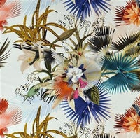 Thumbnail for Designers Guild - Christian Lacroix - Oiseau De Bengale Camelia  curtains/drapes - Stunning Designer Fabric