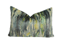 Thumbnail for Clarke & Clarke - Umbra - Peacock - Sumptuous Designer Velvet Cushion Cover Throw Pillow Home Decor