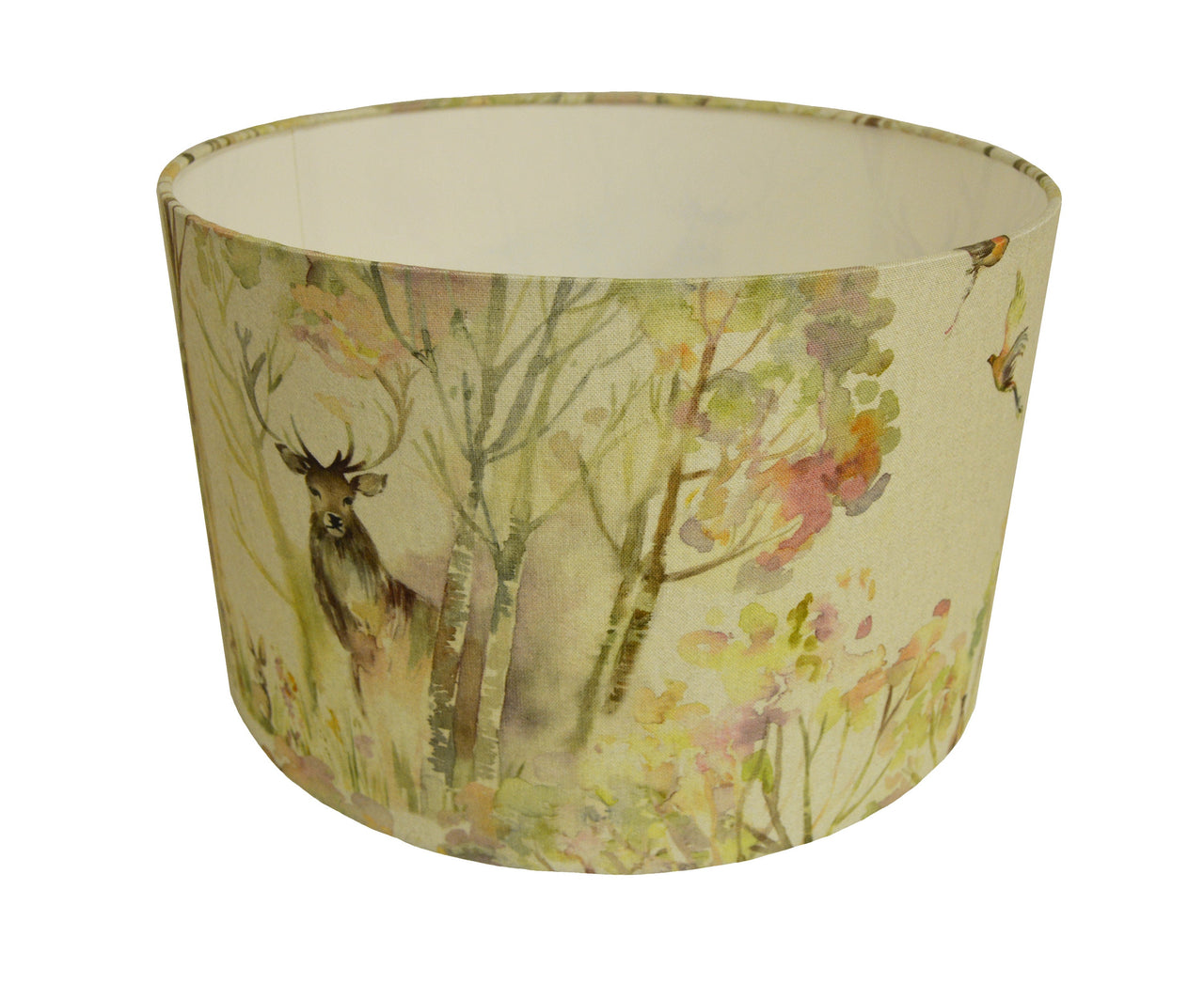 Voyage Decoration - Enchanted Forest - Linen - Lampshade -  Ceiling Floor lamp  - Stunning Handmade Home Decor