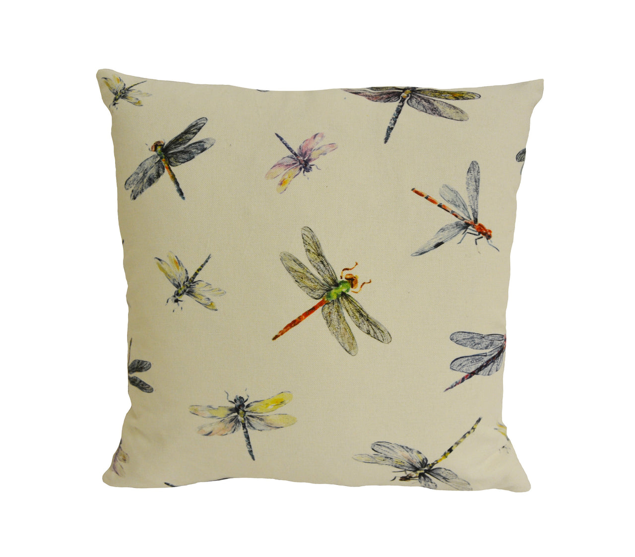 Studio G - Dragonflies - Cream - Cushion Cover Pillow Throw Home Decor