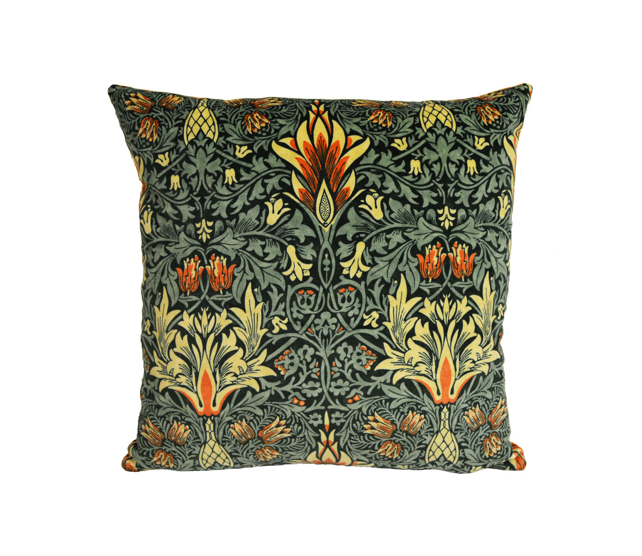 William Morris - Snakeshead Velvet - Thistle / Russet - Cushion Cover Pillow Throw Stunning Home Decor