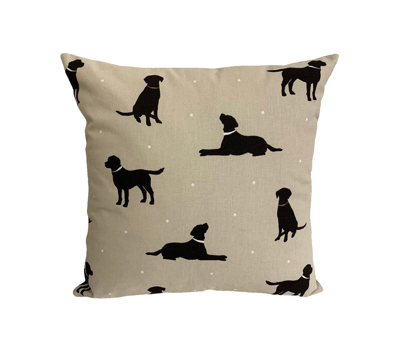 Studio G - Rover - Linen - Cute Dog Cushion Cover Throw Pillow Designer Home Decor