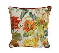 Thumbnail for Sanderson - Dahlia & Rosehip - Briarwood / Russet - Cushion Cover Throw Pillow Designer Home Decor