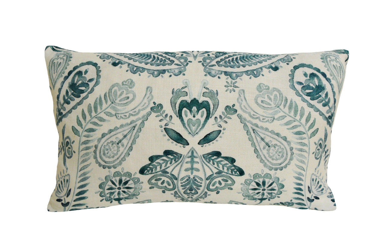 Bluebellgray - Aria - Teal - Cushion Cover Pillow Throw Designer Home Decor