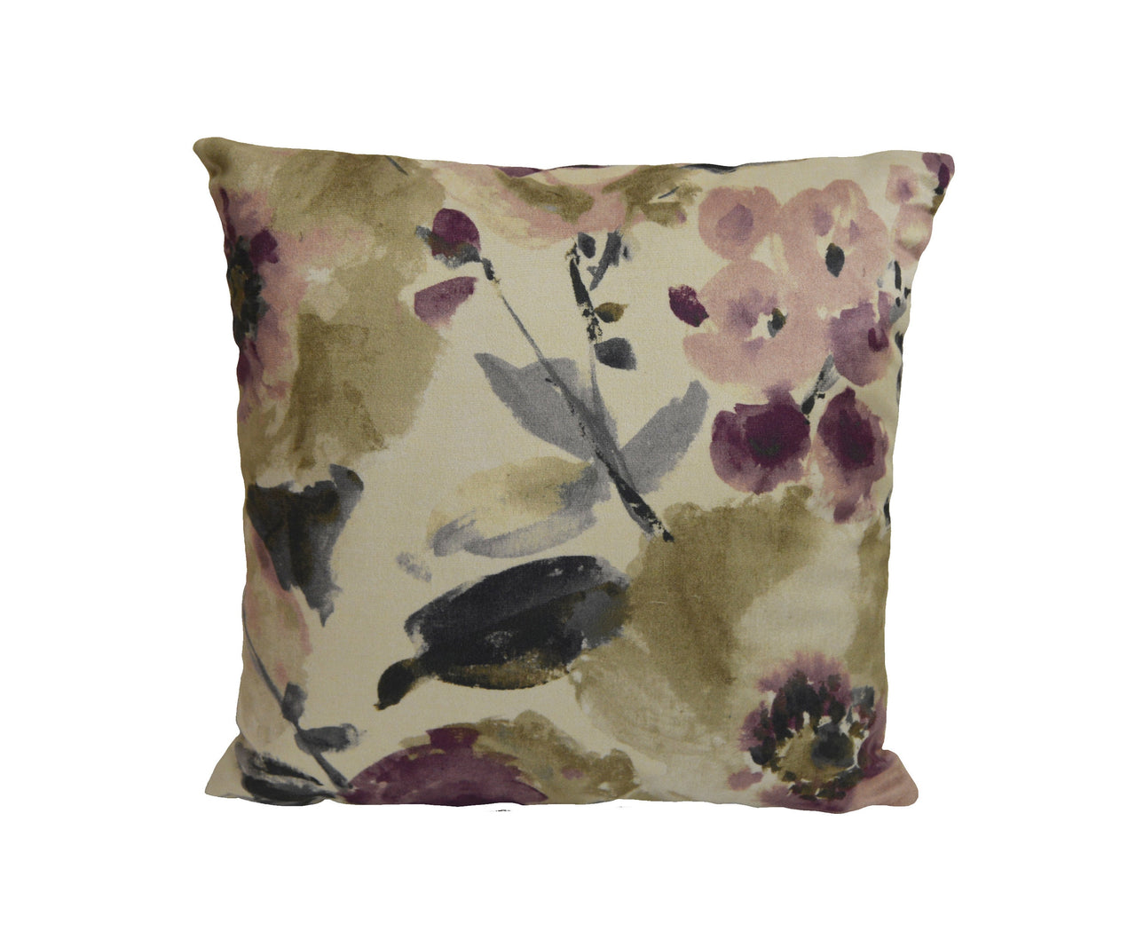 Clarke & Clarke - Ersilia - Damson - Stunning Floral Cushion Cover Throw Pillow Designer Home Decor