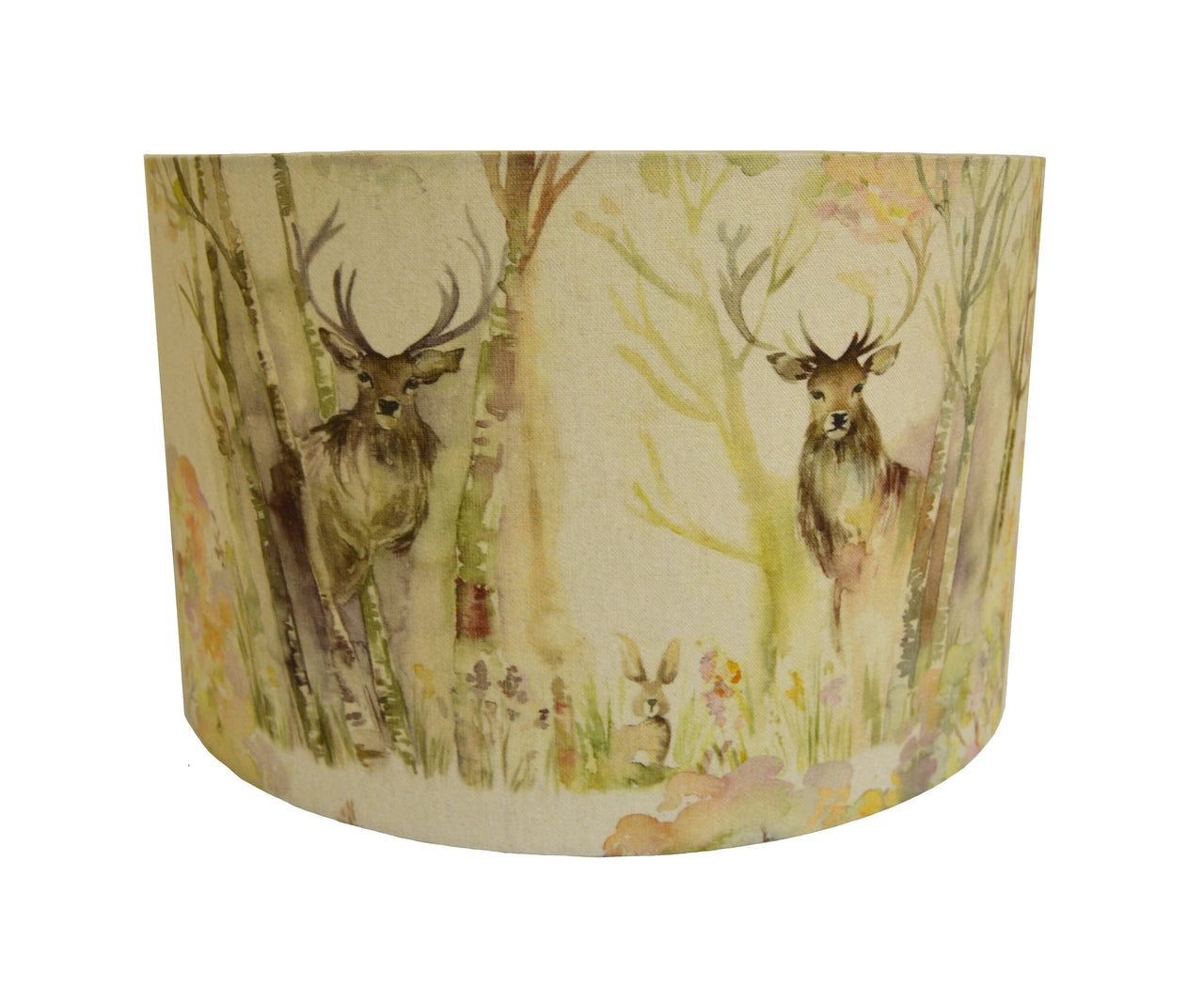 Voyage Decoration - Enchanted Forest - Linen - Lampshade -  Ceiling Floor lamp  - Stunning Handmade Home Decor