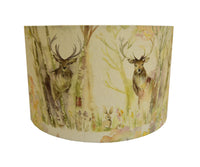 Thumbnail for Voyage Decoration - Enchanted Forest - Linen - Lampshade -  Ceiling Floor lamp  - Stunning Handmade Home Decor