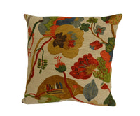 Thumbnail for G.P. & J. Baker - California - Red and Cream - Cushion Cover Pillow Throw Home Decor