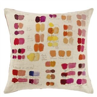 Designers Guild & John Derian - Mixed Tones - Canvas - Cushion Cover Throw Pillow Designer Home Decor