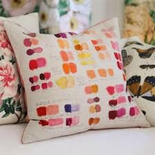 Designers Guild & John Derian - Mixed Tones - Canvas - Cushion Cover Throw Pillow Designer Home Decor