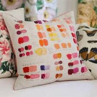 Thumbnail for Designers Guild & John Derian - Mixed Tones - Canvas - Cushion Cover Throw Pillow Designer Home Decor