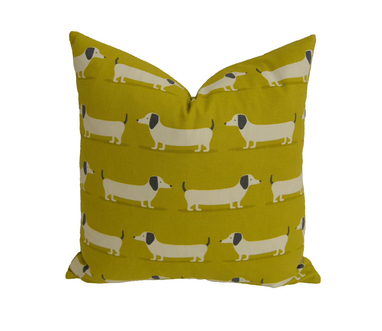 Fryetts - Hound Dog - Ochre - Cushion Cover  Pillow Throw Stunning