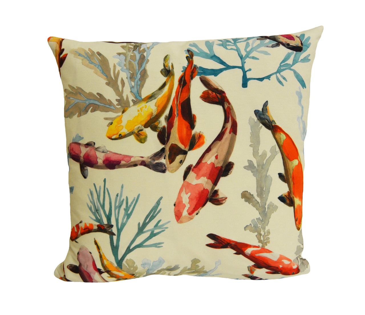 Manuel Canovas - Salina - Epices -  Elegant Asiatic Koi Carp Designer Cushion Cover - Handmade Throw Pillow - Designer Home Decor